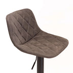 Savanna Fabric Barstool - Grey