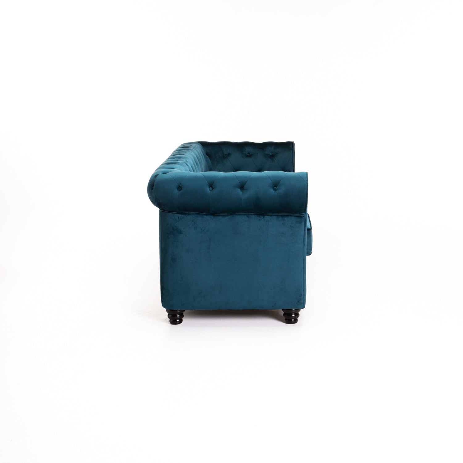 Shapidio Velvet 3 Seater Couch - Teal