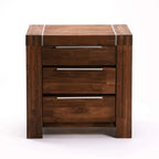 Shashier 3 Drawer Pedestal - Java