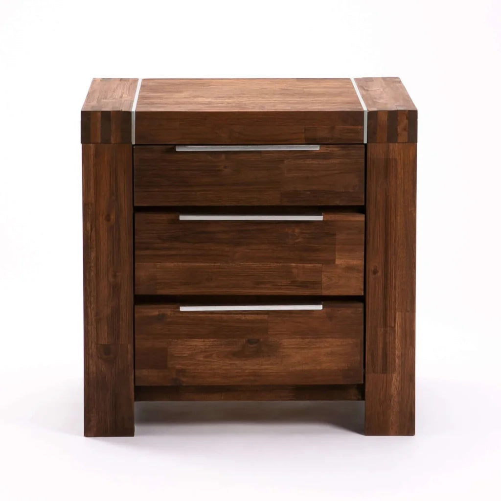 Shashier 3 Drawer Pedestal - Java