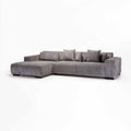 Steinbuck Fabric Corner Chaise - Grey