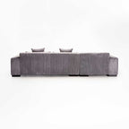 Steinbuck Fabric Corner Chaise - Grey
