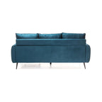 Subiya Fabric Corner Chaise - Teal