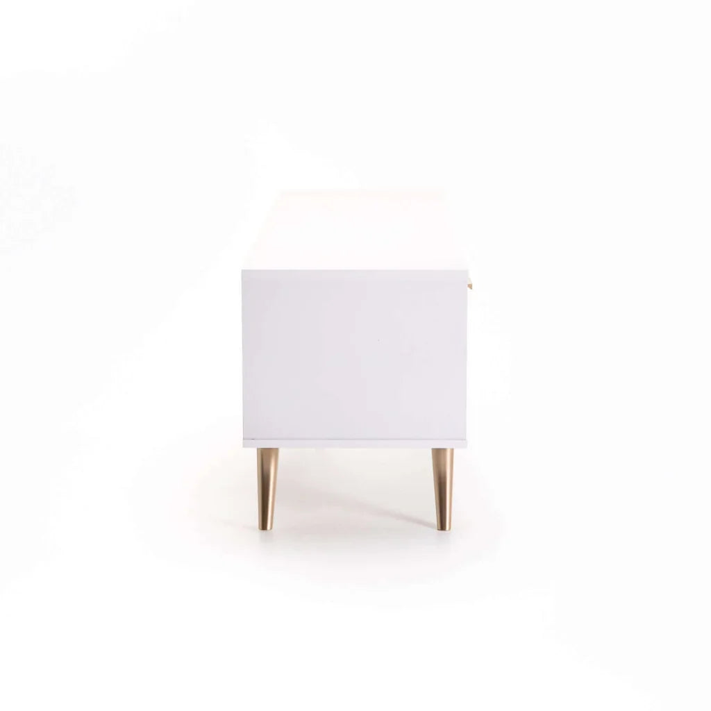 Succotash 160cm 2 Door TV Unit - White