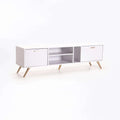 Succotash 160cm 2 Door TV Unit - White