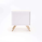 Succotash 2 Drawer Pedestal - White