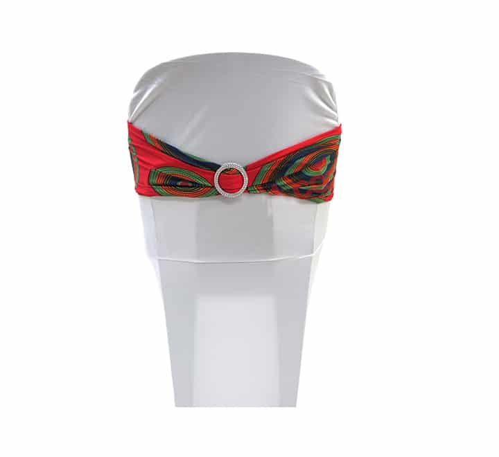 Traditional Print Tie Back