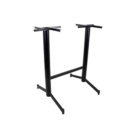 Double Cocktail Table Base Black