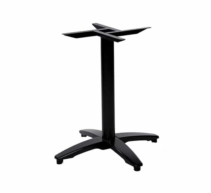 Status Single Cafe Table Base Black