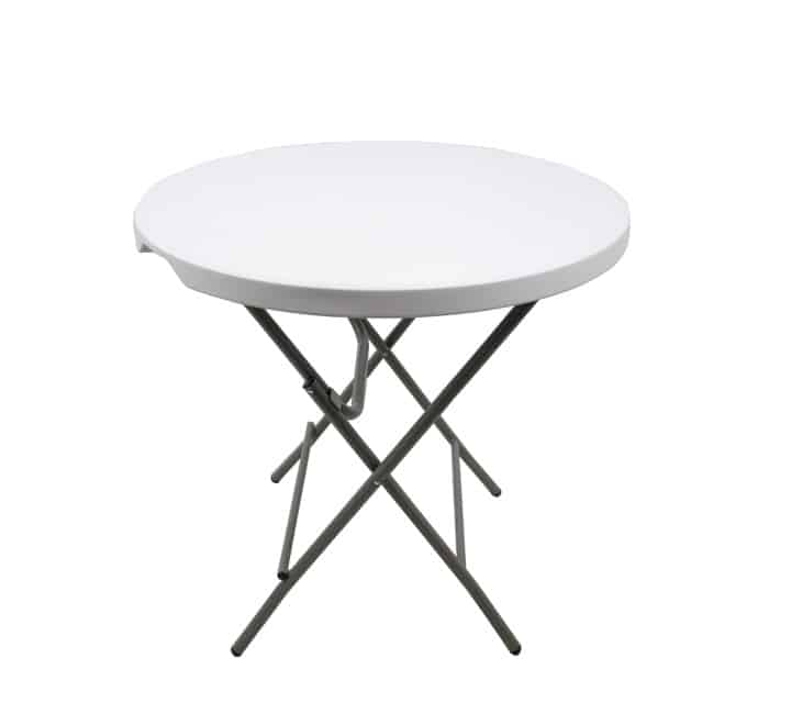 Plastic Round Cafe Table 80cm