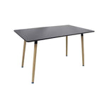 Rectangular Dining Table Black