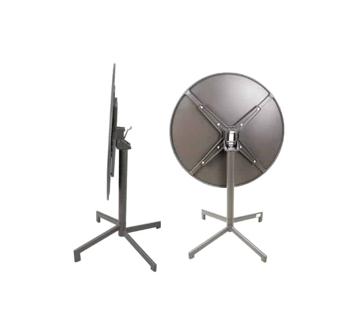 Round Steel Cafe Table 70cm