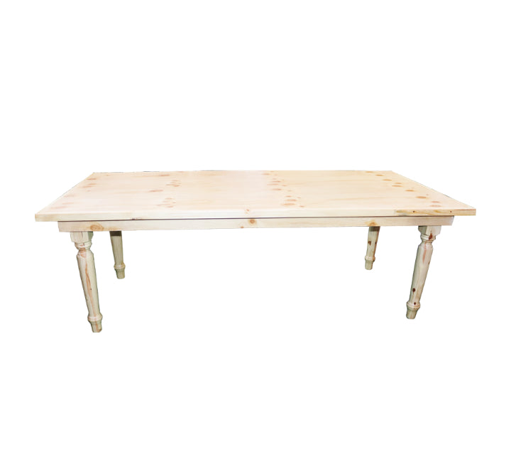 Classic Legs Solid Pine Table
