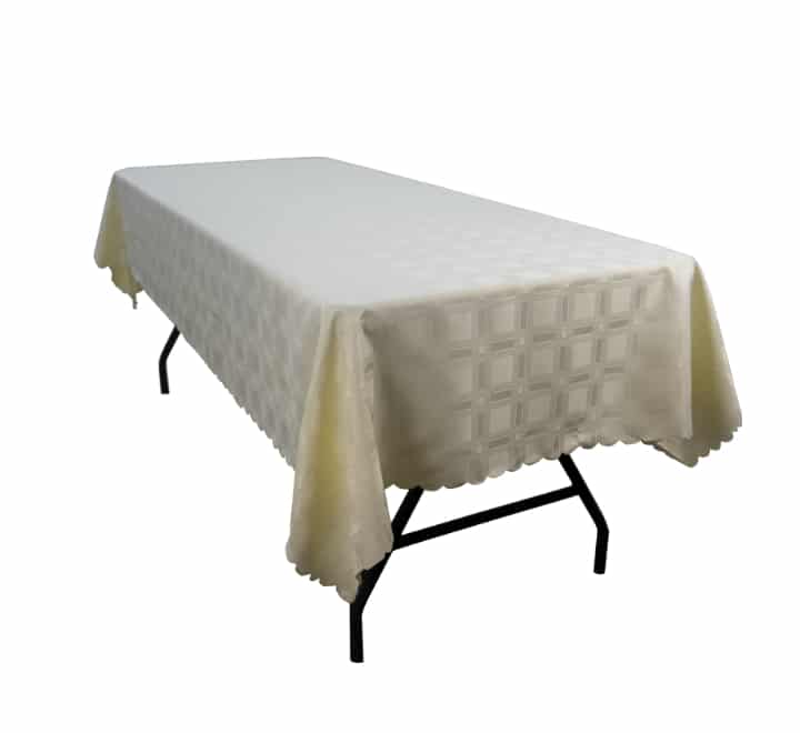 Rectangular Damask (Block) Tablecloth
