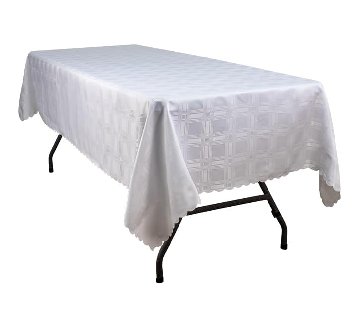 Rectangular Damask (Block) Tablecloth