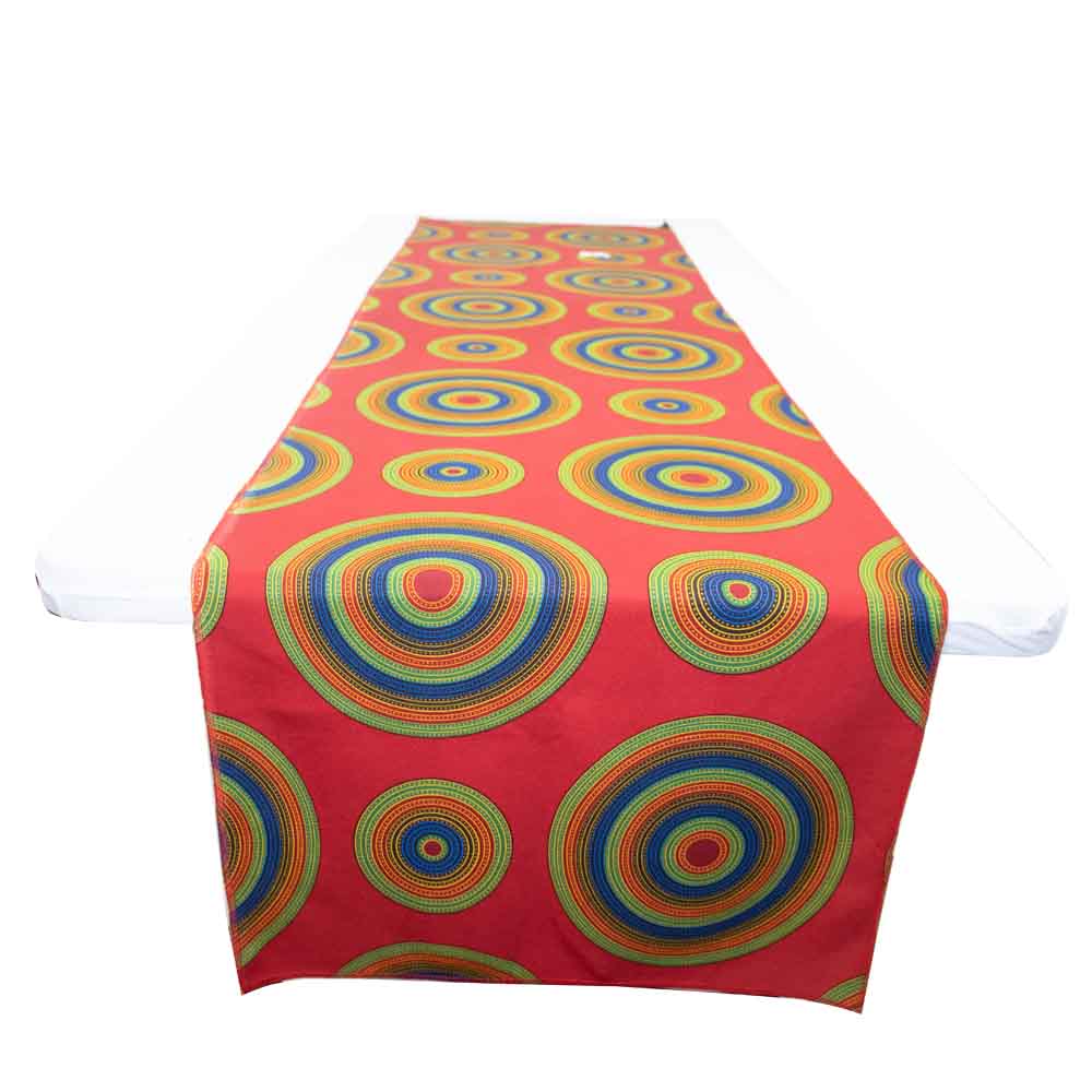 Traditional Print Table Runner