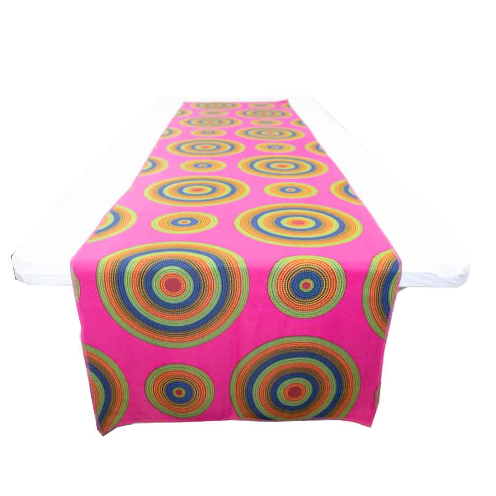 Traditional Print Table Runner