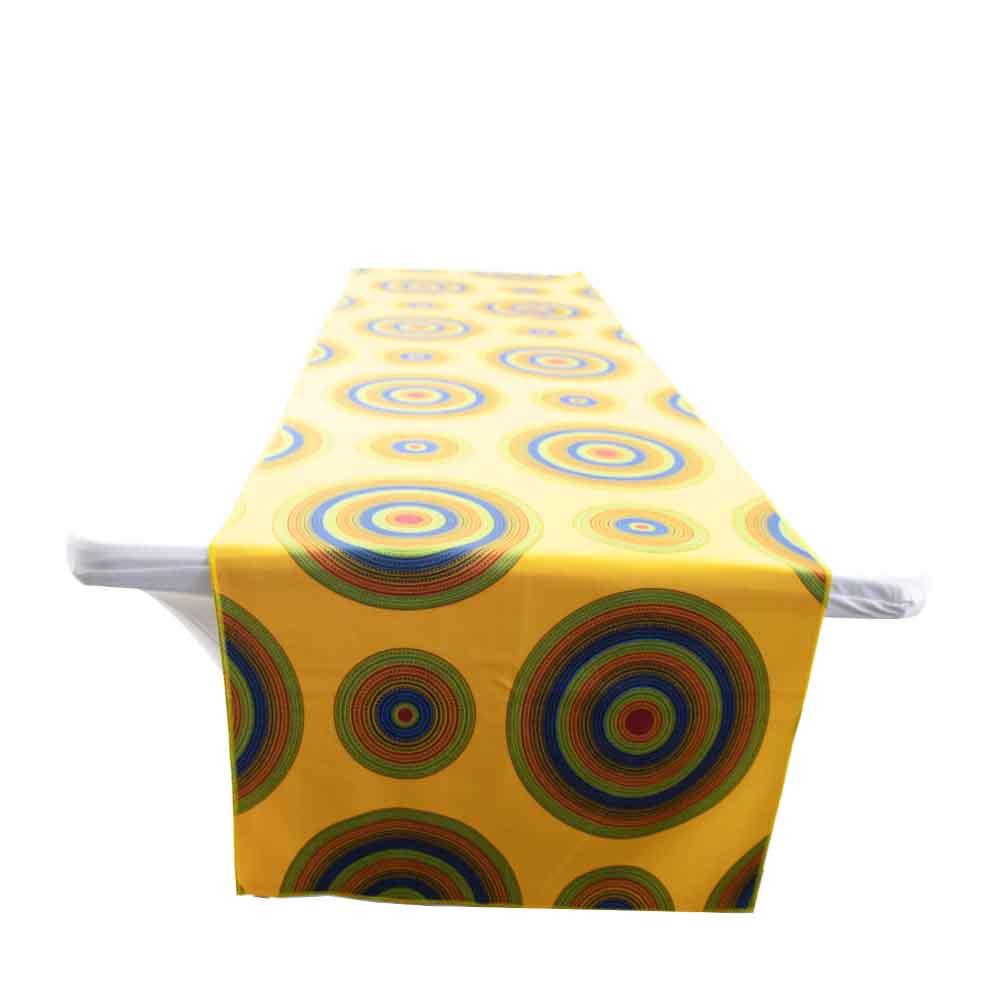 Traditional Print Table Runner