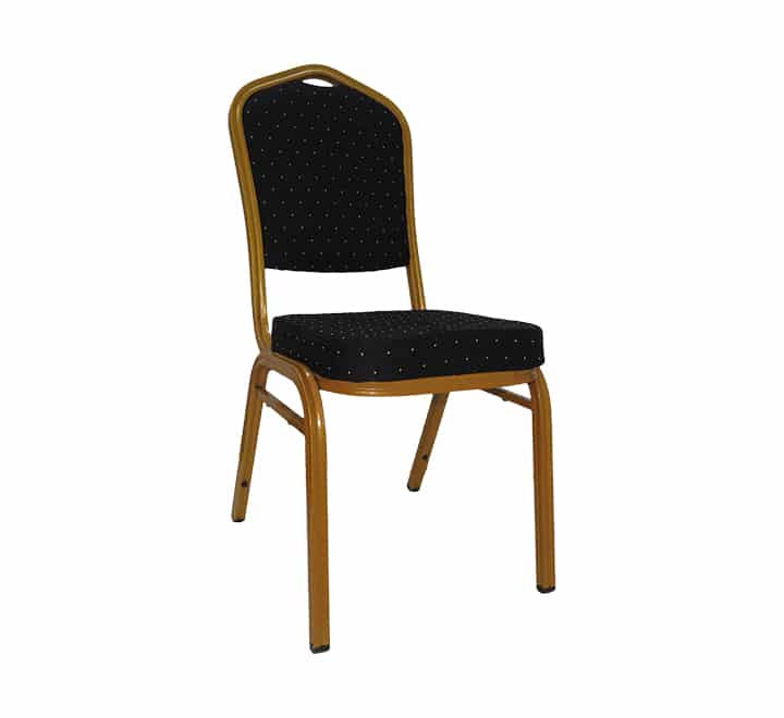 Banquet Chair With Gold Frame