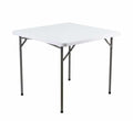 Plastic Top Square Folding Table
