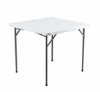 Plastic Top Square Folding Table