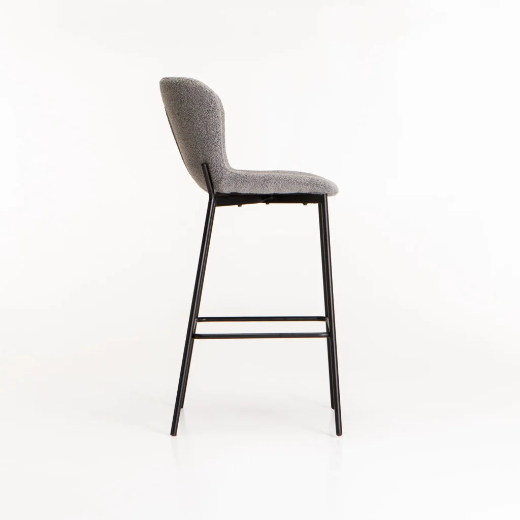 Tequila Fabric Barstool - Grey