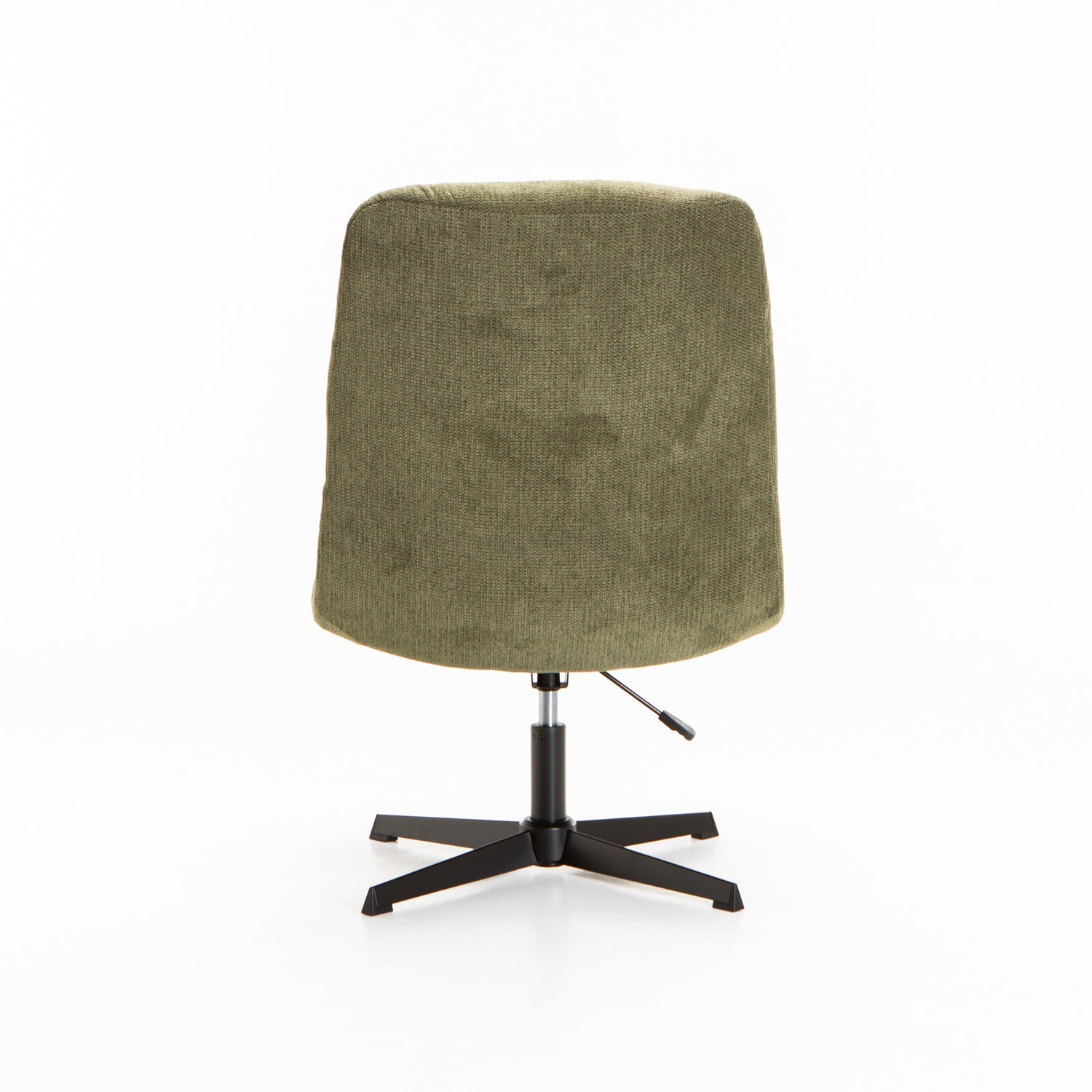 Trusha Fabric Chair With Swivel - Green
