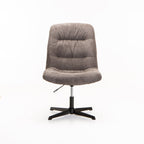 Trusha Fabric Chair With Swivel - Grey