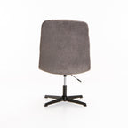 Trusha Fabric Chair With Swivel - Grey