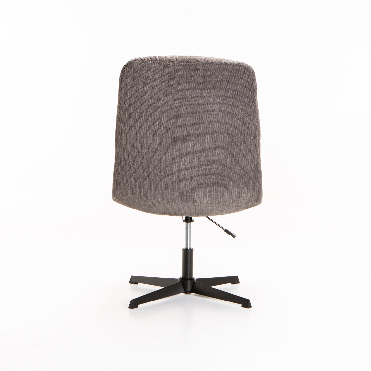 Trusha Fabric Chair With Swivel - Grey