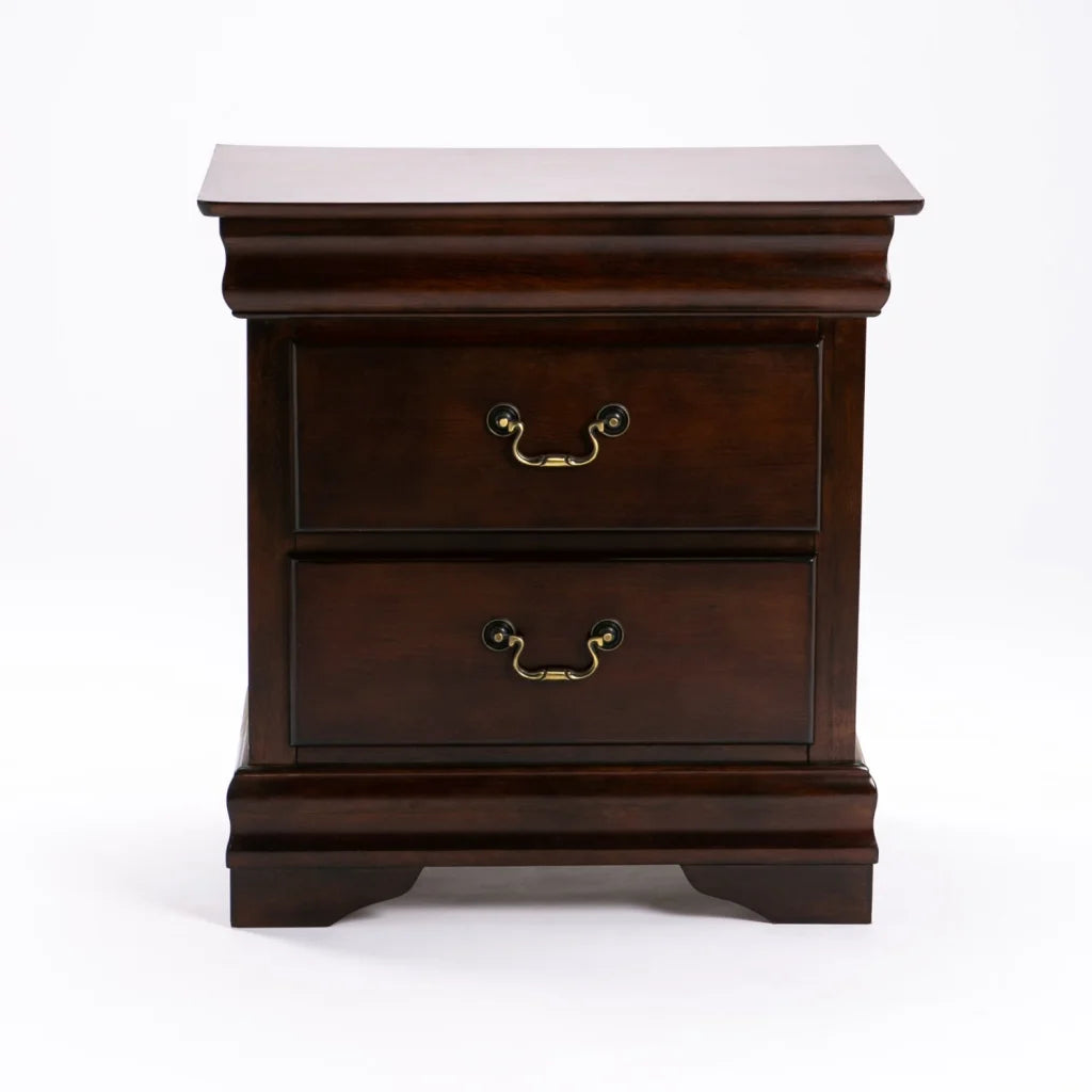 Tshimo 2 Drawer Pedestal - Dark