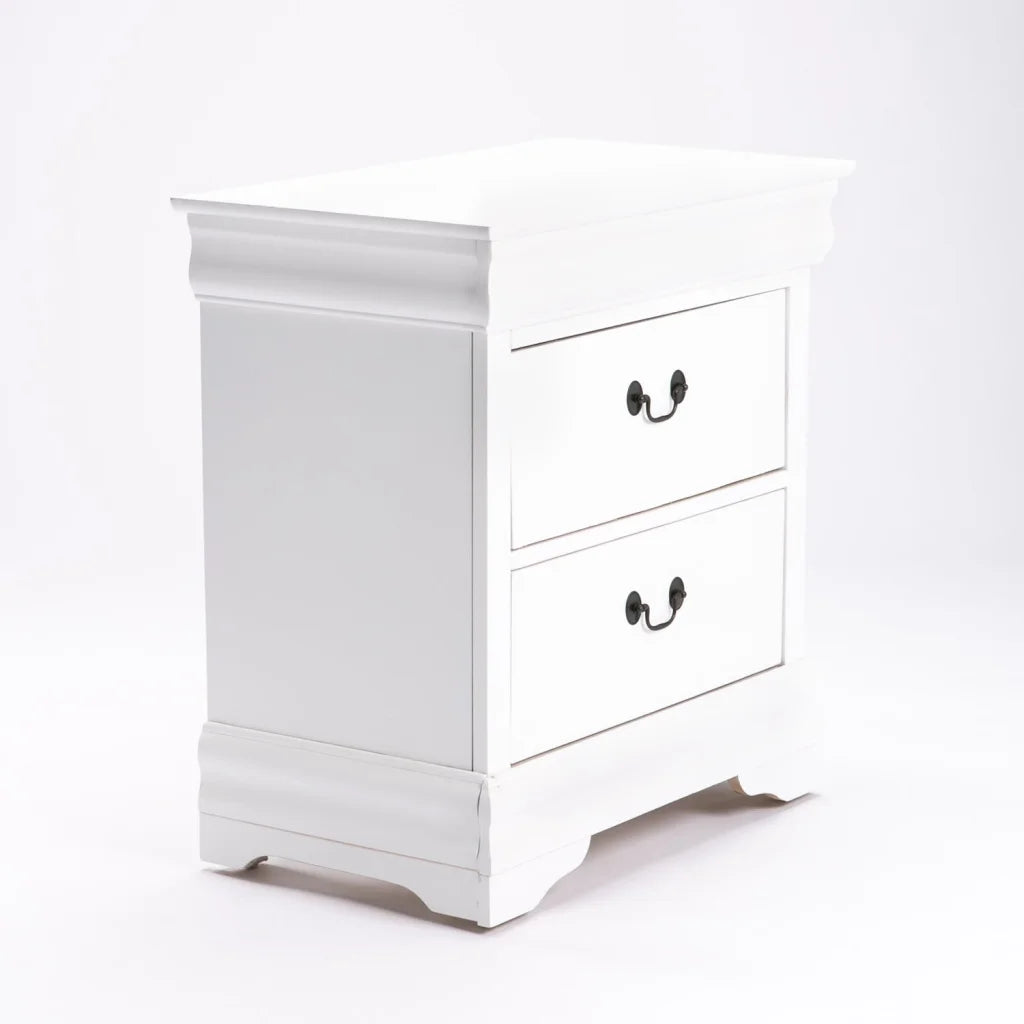 Tshimo 2 Drawer Pedestal - White