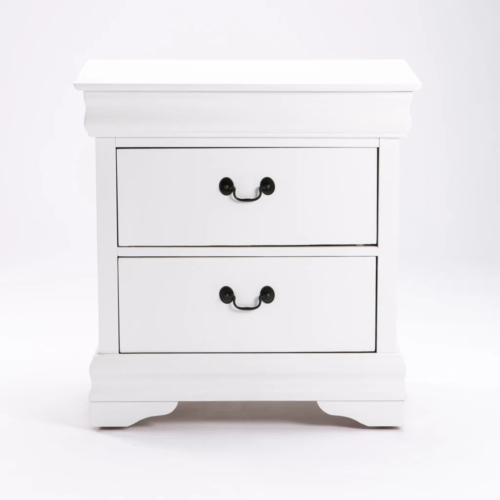 Tshimo 2 Drawer Pedestal - White