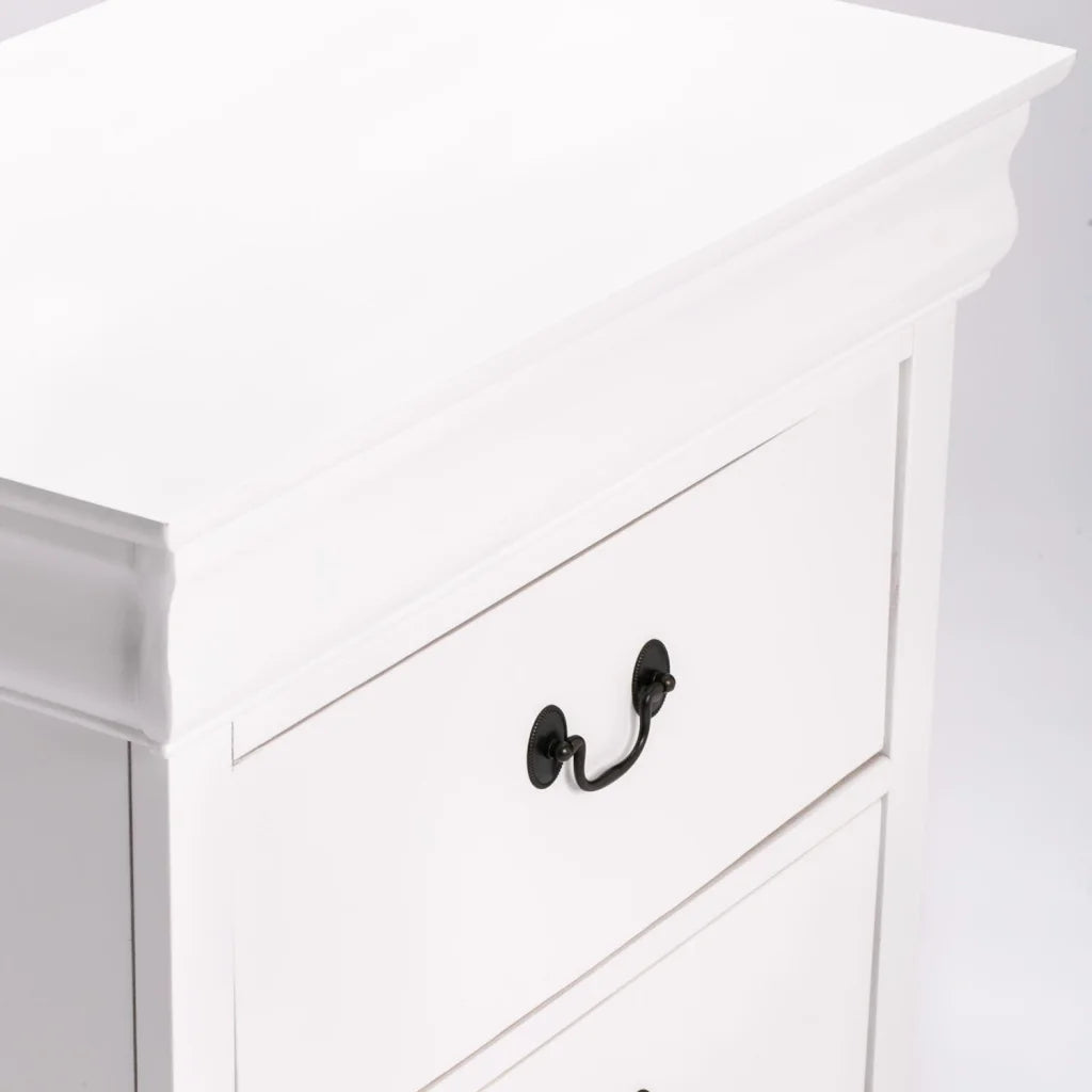 Tshimo 2 Drawer Pedestal - White