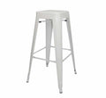 Replica Tolix Bar Chair Without Backrest - White