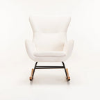 Vasanti Fleece Rocking Chair - Cream