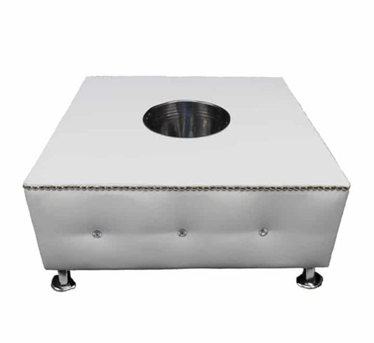 Square ice bucket table