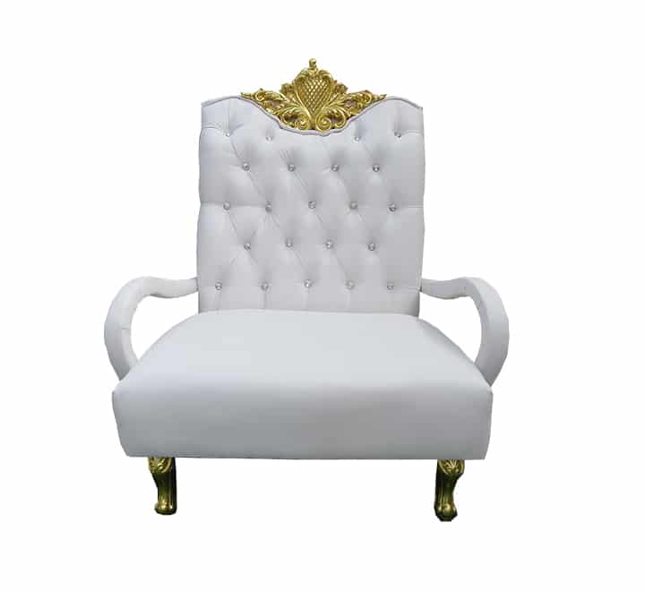 Gold design small wingback
