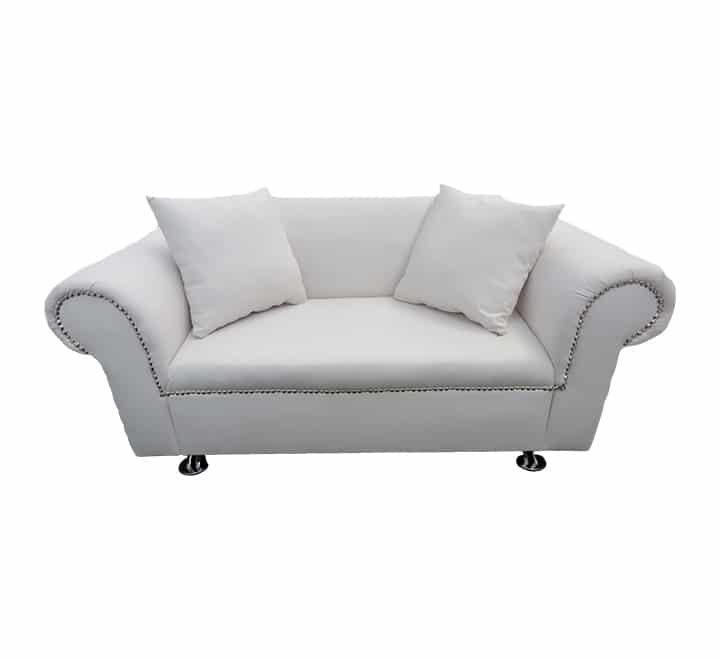 2 seater wedding couch nepal white