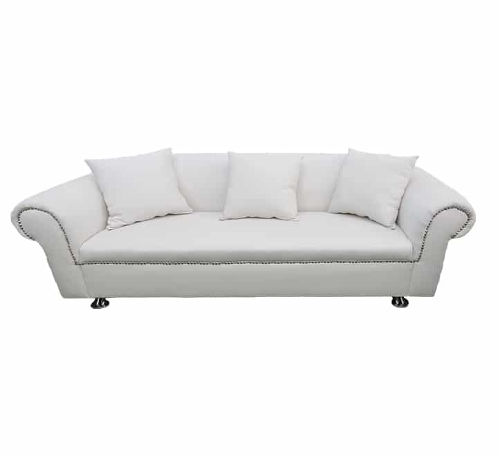 3 seater wedding couch nepal white
