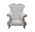 Silver design wingback