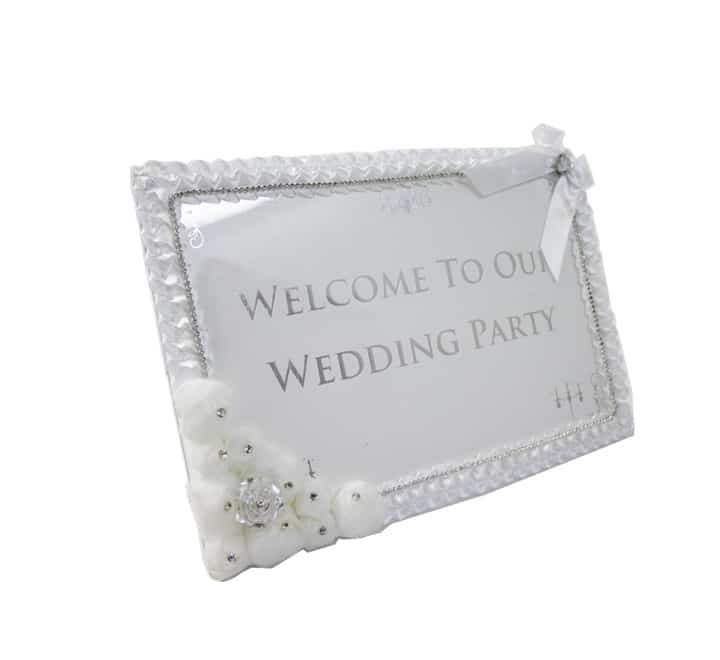 Wedding Welcome Board