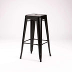 Wageng Barstool - Black Matt