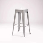 Wageng Barstool -Silver