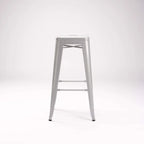 Wageng Barstool -Silver
