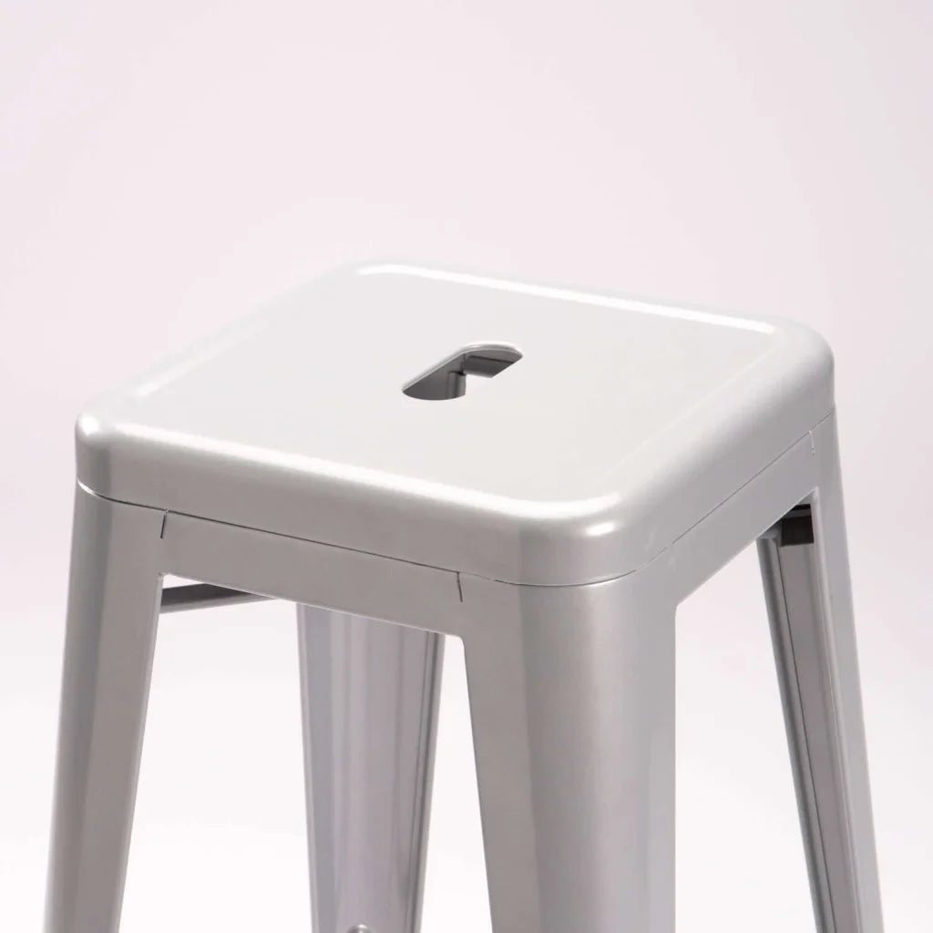 Wageng Barstool -Silver