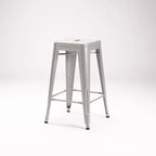 Wageng Kitchen Stool - Silver