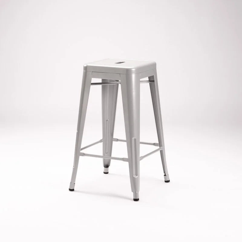 Wageng Kitchen Stool - Silver