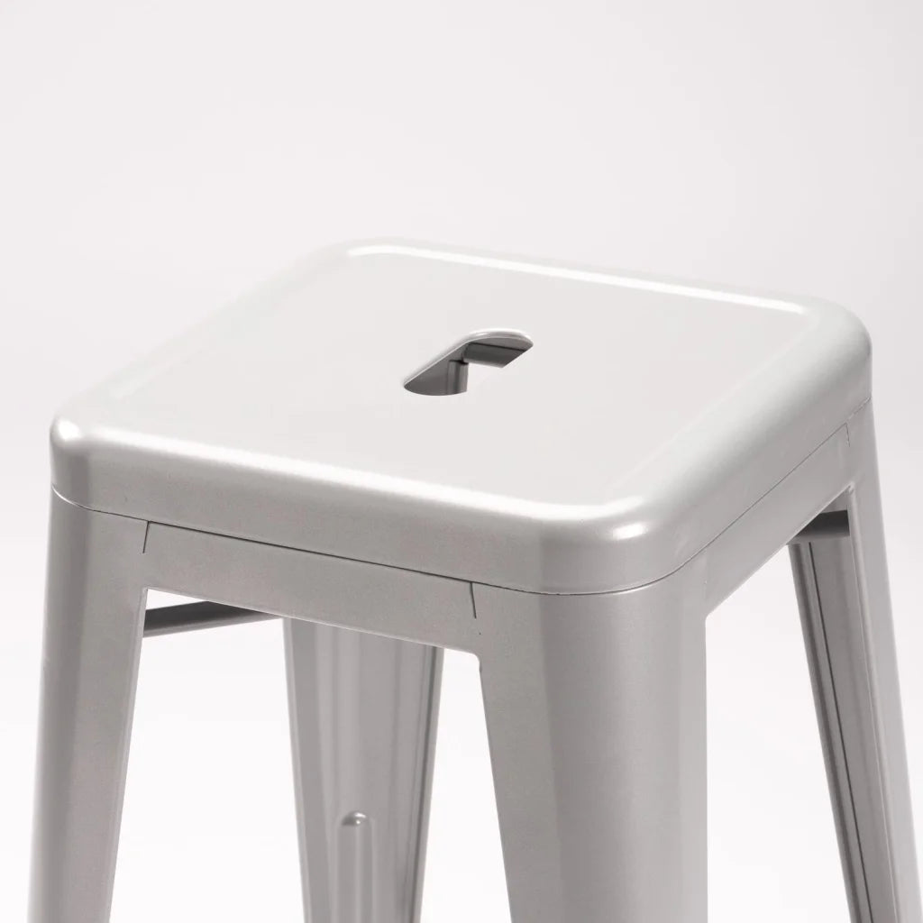 Wageng Kitchen Stool - Silver