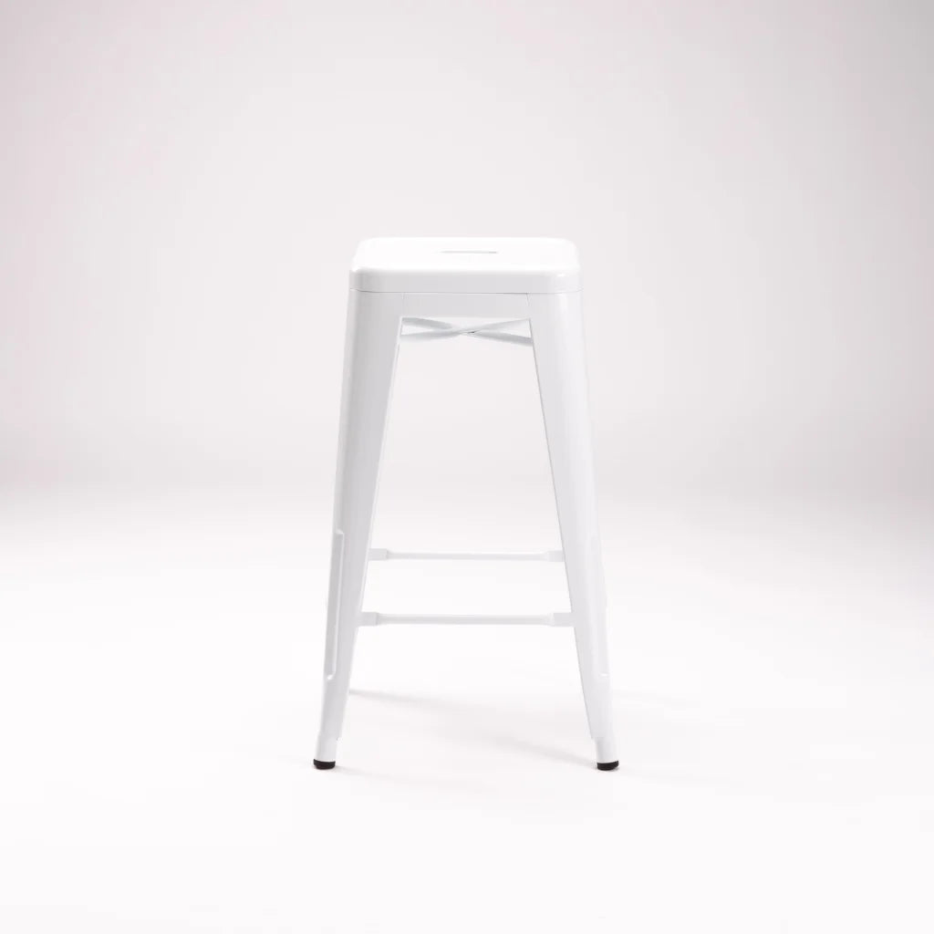 Wageng Kitchen Stool - White